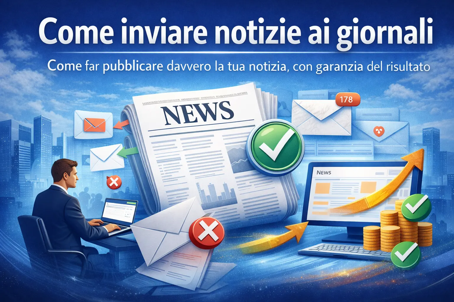 come inviare notizie ai giornali